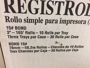 lot 77 image: Lot of Register Rolls