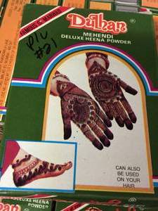 lot 89 image: 100 3.5 Ounce Boxes Of Henna Tattoo Powder