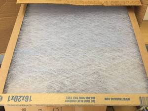 lot 139 image: Ten 16 x 20 x 1 Furnace Filters