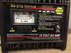 lot 156 image: NAPA 12 Volt Battery Charger