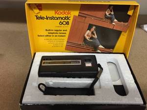 lot 160 image: 1974 Kodak Tele-Instamatic 608