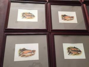 lot 185 image: Large Framed Art Lot