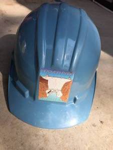 lot 195 image: Two Hoover Dam Tour Hardhats