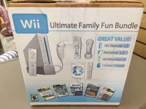 lot 205 image: Wii Family Fun Bundle