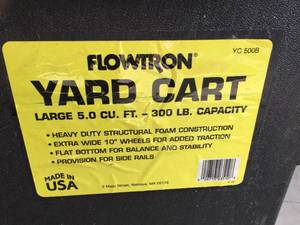lot 214 image: Flowtron Yard Cart