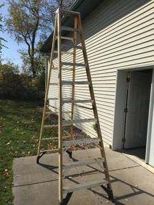 lot 230 image: Werner 10 Foot Step Ladder