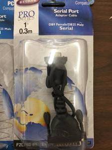 lot 242 image: Lot of 8 Serial Port Adapter Cables
