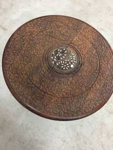 lot 255 image: Ornate Wooden Table