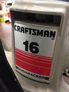 lot 266 image: Craftsman 16 Inch Electric Chainsaw