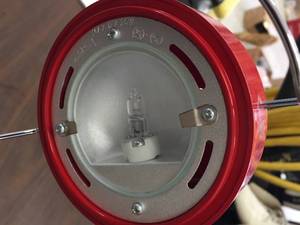 lot 267 image: IKEA Desk Lamp On Wheels