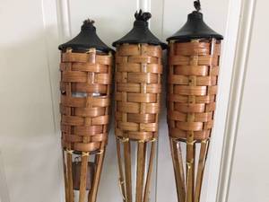 lot 324 image: Three Tiki Lights