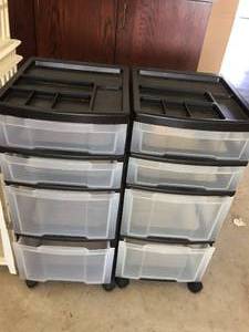 lot 329 image: Plastic Storage Lot