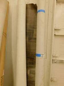 lot 168 image: Roll of RV Linoleum