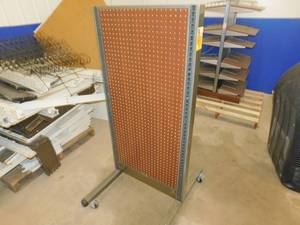 lot 178 image: Display Stand on Wheels
