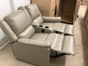 lot 6 image: Theater Seating Couch