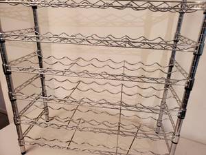 Large Metal Wine Rack