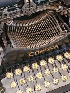 Antique Corona Typewriter