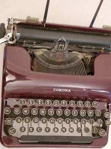 Antique Corona Typewriter
