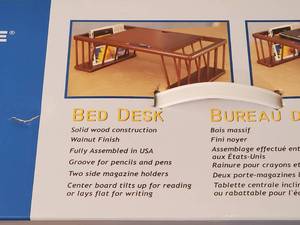 Bed or Couch Desk by Winsome