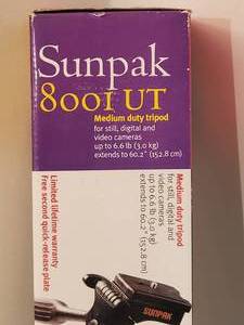 Sunpak 8001 UT Camera Tripod