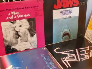 (8) Motion Picture Record Albums