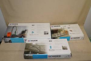 3 Moen Kitchen Faucets
