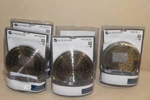 5 Glacier Bay Large Size Shower Heads