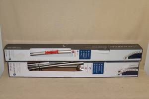 2 Glacier Bay Curved Shower Curtain Rods