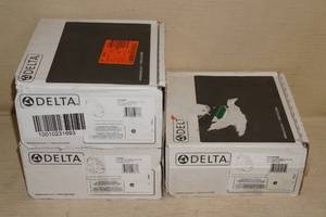 3 Delta Valve Trims