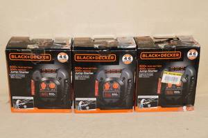 3 Black and Decker Jump Starters