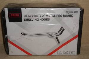 Heavy Duty 2 Peg Board Hooks