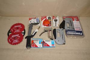 Staplers, Staples, Saw Blades