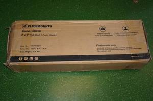 lot 48 image: 2 x 6 Wall Shelf 2 Pack
