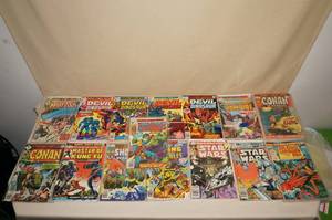 lot 134 image: Vintage Marvel Comics - Low Cover Prices