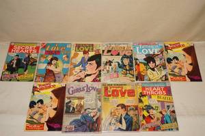 lot 136 image: Vintage Romance Comics