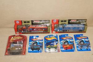 lot 145 image: Hot Wheels and NFL Semi Trucks