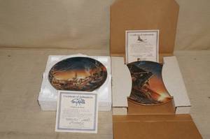 lot 159 image: 2 Terry Redlin Plates