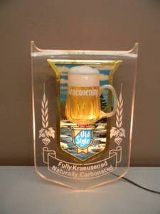 lot 70 image: OLD STYLE BUBBLING MUG MOTION SIGN - SEE PICTURES