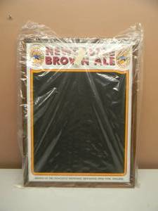 lot 100 image: NOS - NEWCASTLE BROWN ALE CHALKBOARD - SEE PICTURES