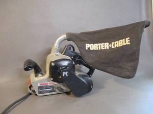 lot 16 image: Porter Cable Belt Sander
