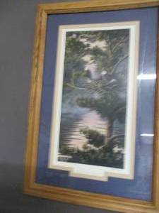 lot 38 image: Eagle Print
