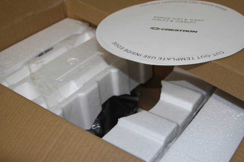 lot 62 image: New Crestron Saros Low-Profile 6.5 2-Way In-Ceiling Pro Audio Speaker
