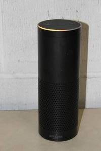 lot 23 image: Amazon Echo  Alexa Hands-Free Voice Controlled Speaker