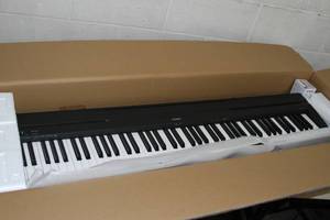 lot 7 image: Yamaha P-45 88 Key Weighted Action Musical Instrument Digital Piano  Keyboard