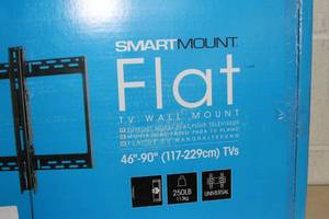 lot 13 image: New Peerless AV Universal Flat Screen Wall Mount for 46 - 90 Display  Monitor  Television  TV