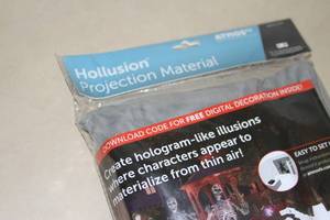 lot 29 image: Atmos FX AtmosFX AtmosGear 3D Digital Holiday Halloween Hologram Form & Material - NEW