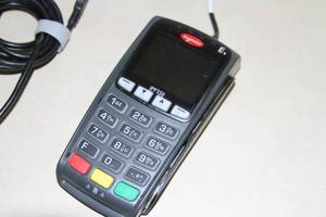 lot 49 image: Ingenico Retail Payment Terminal & ID Automation Hand Held Handheld Scanner