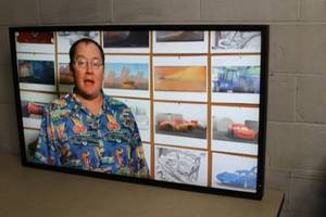lot 58 image: 52 Professional Grade NEC LCD MultiSync Widescreen Monitor  Display