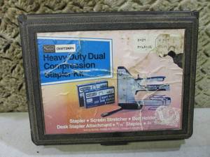 lot 60 image: SearsCraftsman Heavy Duty Dual Com...