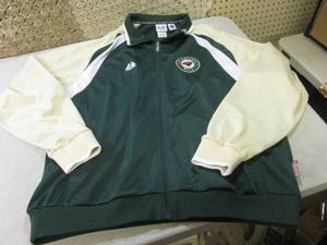 lot 73 image: Majestic Minnesota Wild Jacket Size...